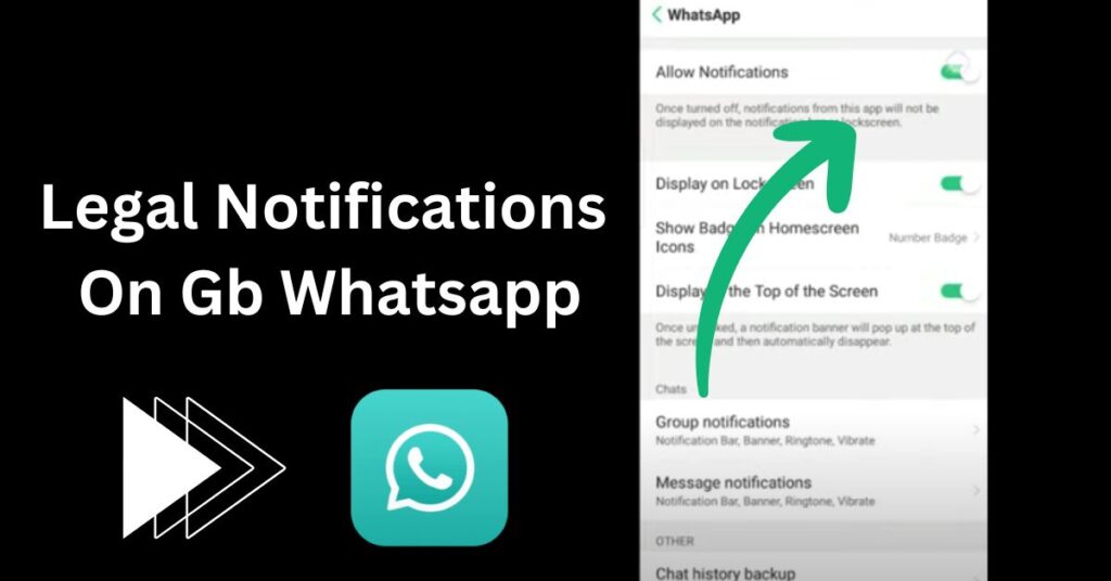 Legal Notifications On Gb Whatsapp